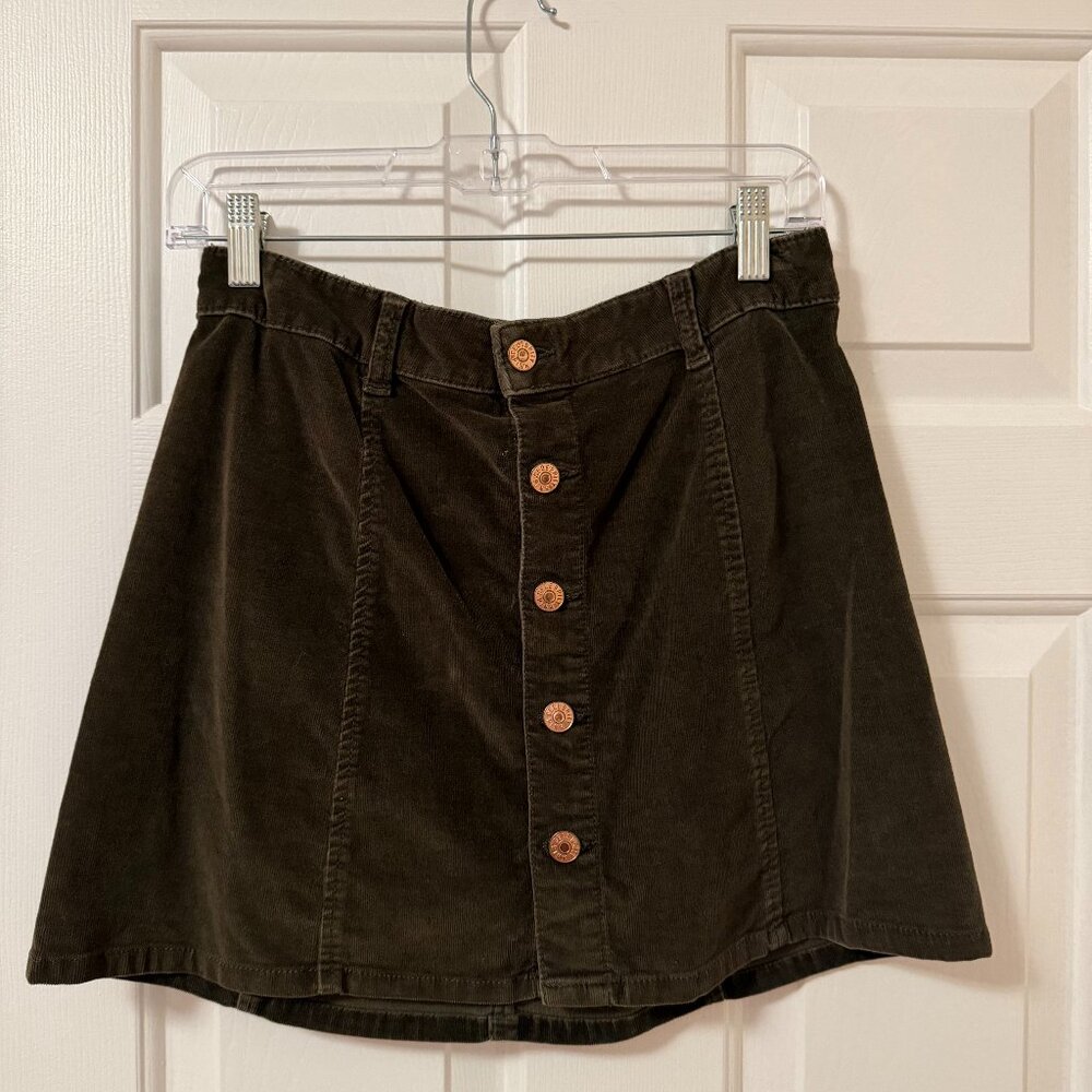 Celebrity Pink Women's Green Skirt